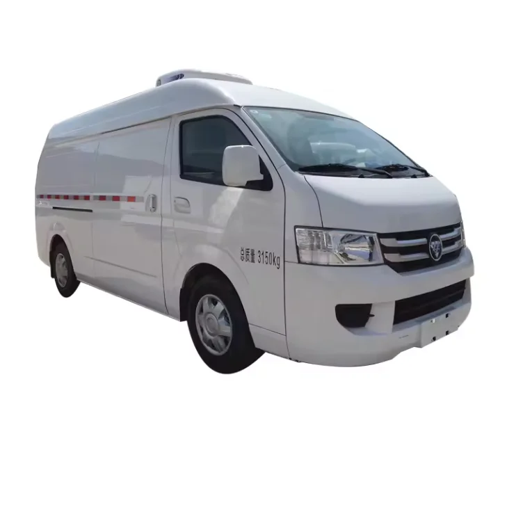 Freezer refrigerated van body 4*2 refrigerated truck cold chain transport truck fruit and vegetable distribution truck