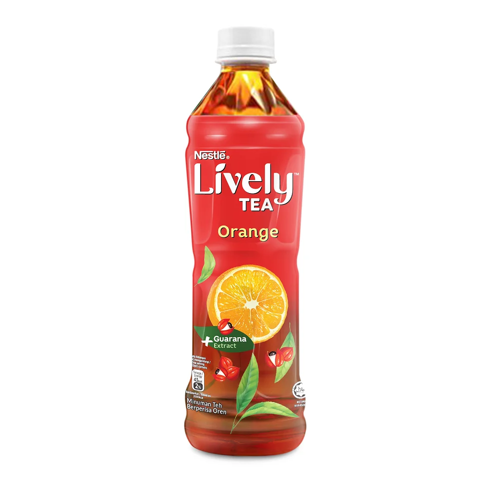 LIVELY Orange Guarana Tea