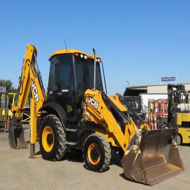 JCB 4CX Ретро экскаватор погрузчик-экскаватор Машина Б/у трактор с основными компонентами двигатель мотор насос шестерня