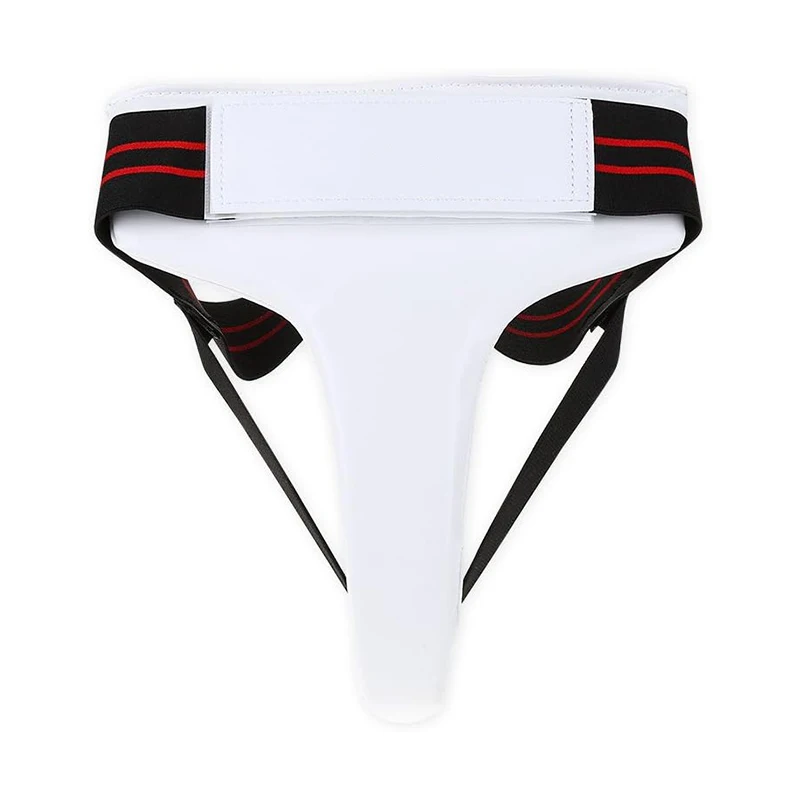Custom Designed Real Leather Female Jockstrap with Colorful Protection Cup and Groin Guards Waist Belt per OEM Demand