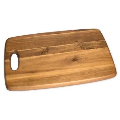 Great Gift Acacia Natural Wood Chopping Blocks / Cheese Platter Bamboo Wooden Chopping Board With Handle For Home Kitchen