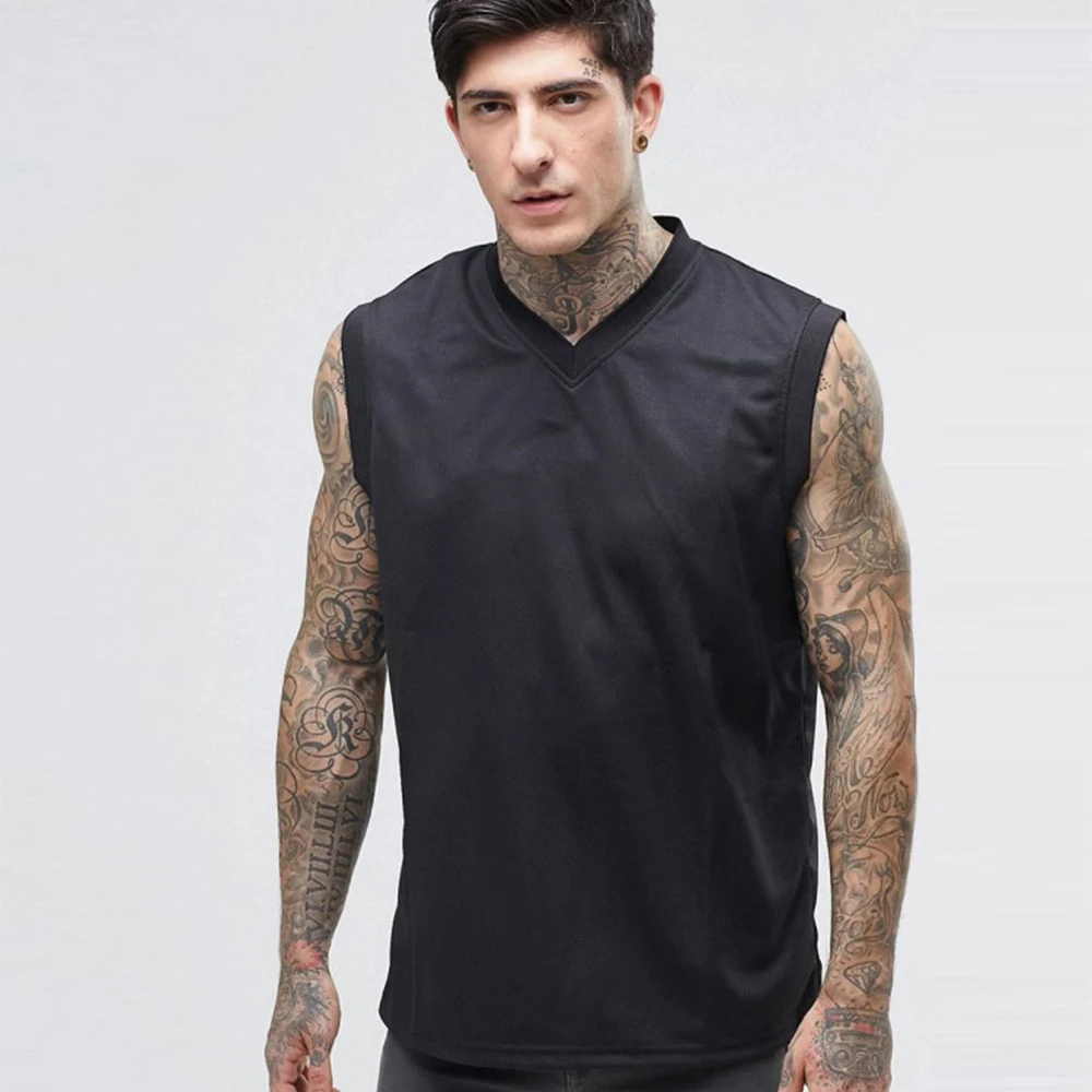 Мужская Спортивная майка на заказ Удобная быстросохнущая для бега без рукавов марафонская сублимации