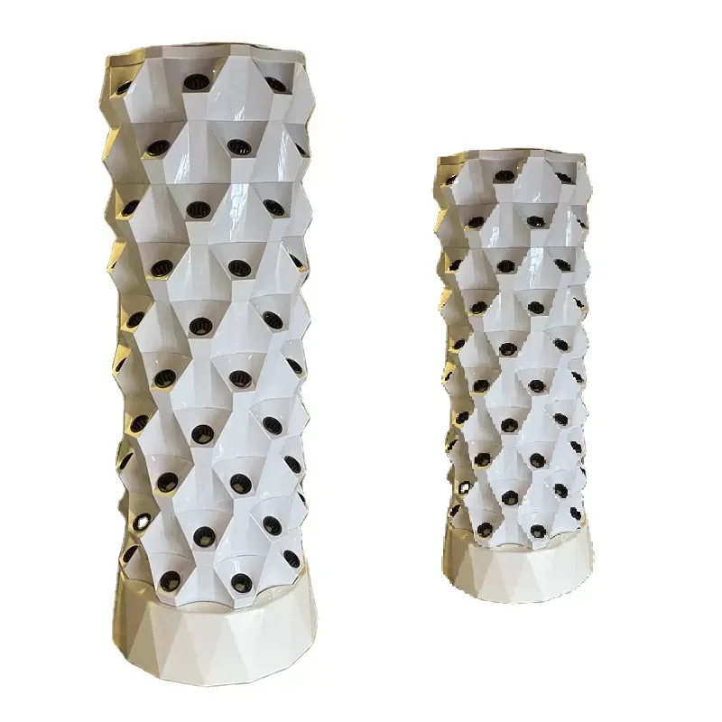 6 Months Warranty Flexible Manufacturing Green White Horizontal Hydroponic Vegetable Growing Equipment