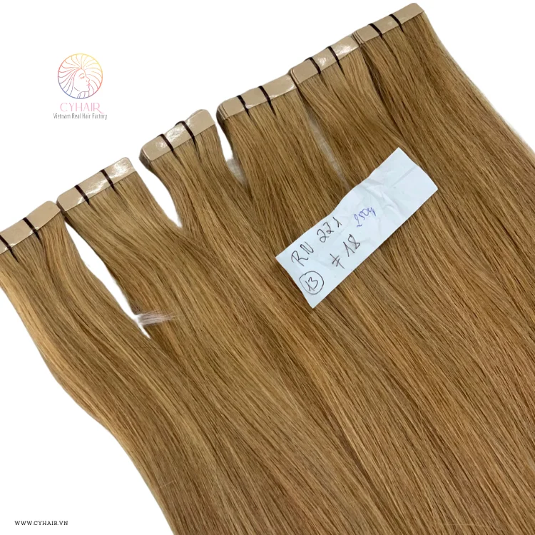 18 Color Tape Ins Hair Aa+ Quality Best Price Look Like Invisible Tape In Hair Extensions