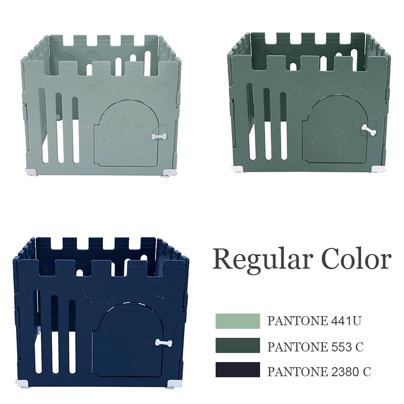 Wholesale new folding portable cheap breathable plastic pet yard indoor dog fence puppy playpen dog playpen for small dogs