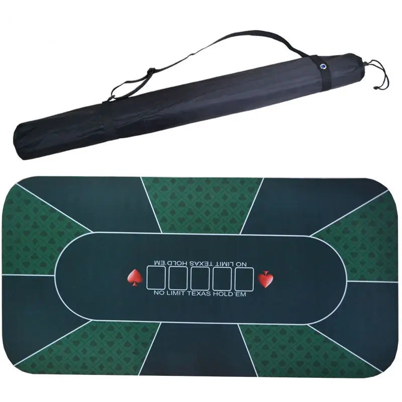 Современный роскошный портативный складной коврик для покерного стола, современный складной коврик под заказ для покера Blackjack, рулетка, казино, Лидер продаж, лучшее качество