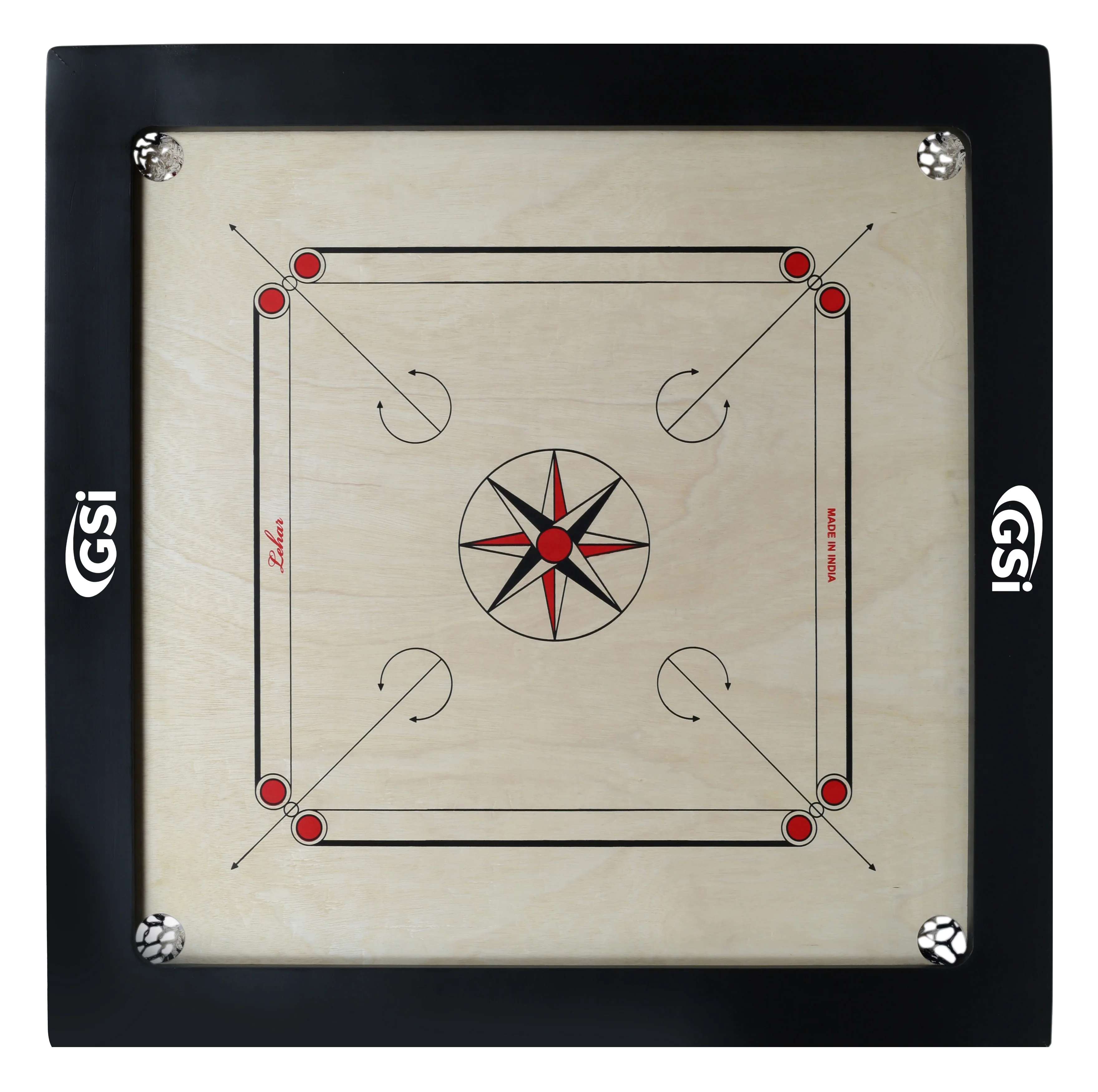 Wooden Carrom Board Premium Quality Customized Carrom Board Practice Matte 2 x 1.5 inches