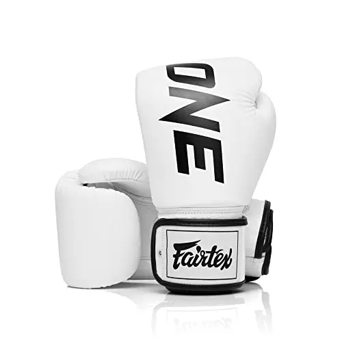 Боксерские перчатки с индивидуальным логотипом Fairtex One крючком из натуральной кожи для взрослых в тренажерных залах на открытом воздухе размером 8 унций 10 12 14 16