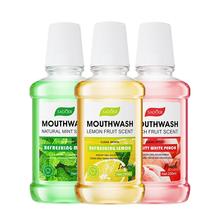 Mouthwash 250ml Mouthwash Liquid Mouthwash Green Mint 250ml