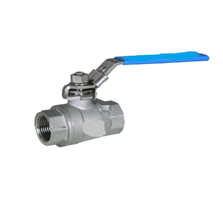 Top Quality Low Cost Cast Iron 1Piece Screwed Ends Manual Ball Valve For Water and Effluent Treatment Plants