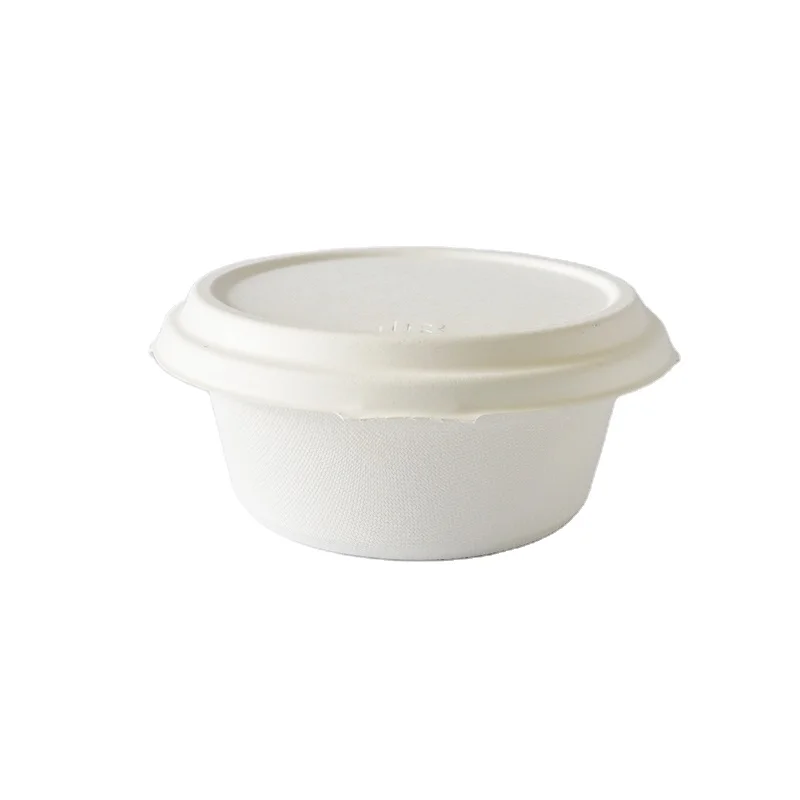 Microwave Safe  Bagasse Bowl Made with All Natural Compostable Biodgradble Bowl Made from Bagasse/Sugarcane