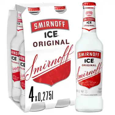 Smirnoff Ice Vodka vodka flavors Vodka whiskey drinks Can and bottle
