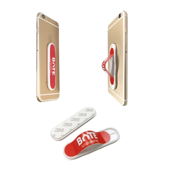 Finger Grip Phone Holder Securely Hold Your Phone with Comfort and Ease, Ideal for One-Handed Use and Stability