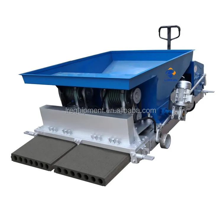 Manufacturing Light Concrete Wall Panel Floor Slab H Column Wall Cap Extrusion Making Machine