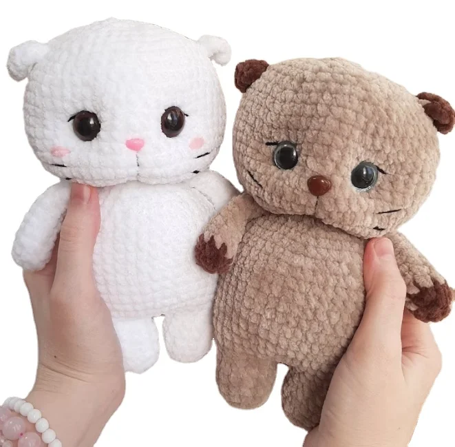 Crochet PATTERN Little kitten Plush animal toys