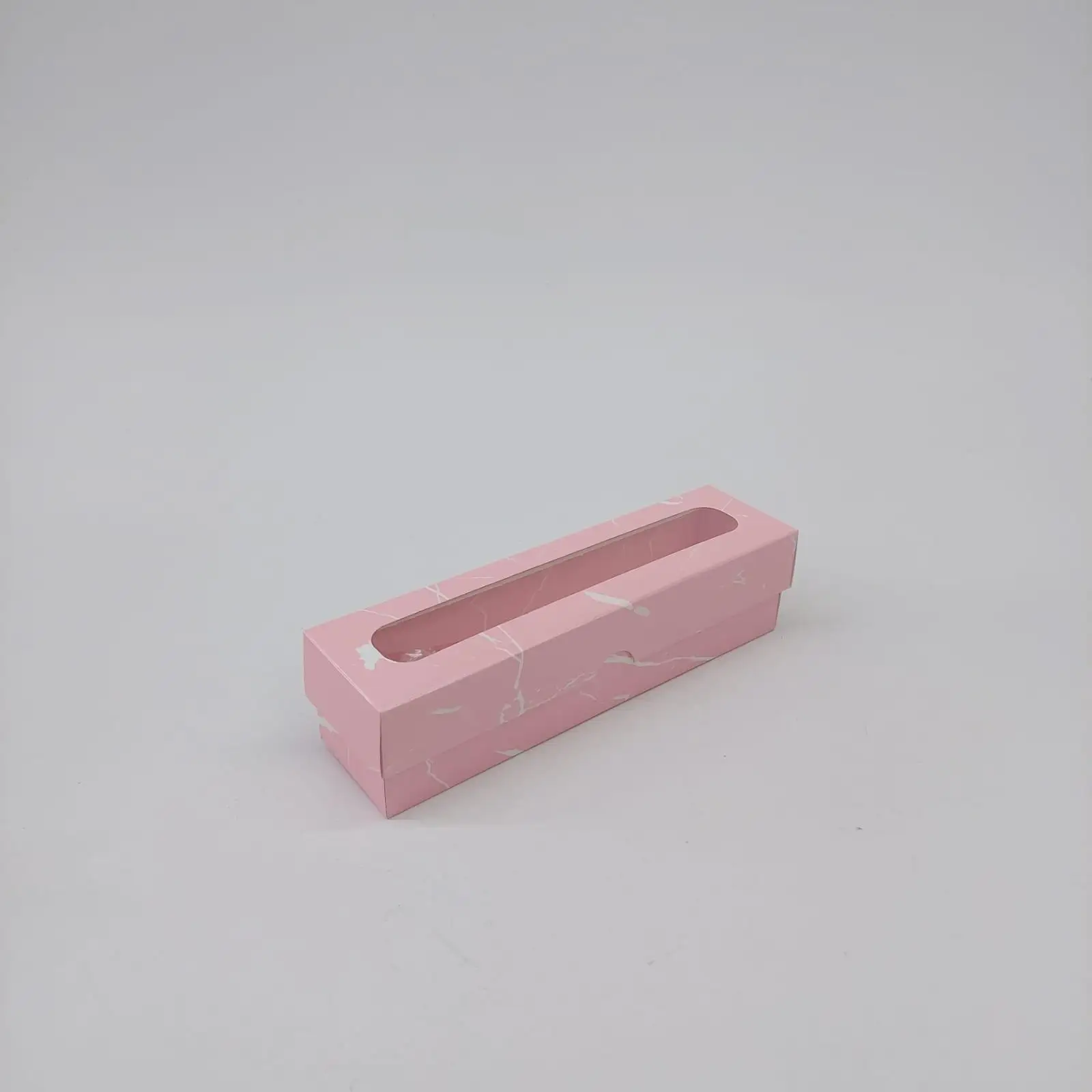 Made in Turkey Clear Transparent Acetate plastic packaging box with paper lid Custom Folding PET PVC PP Acetate Plastic