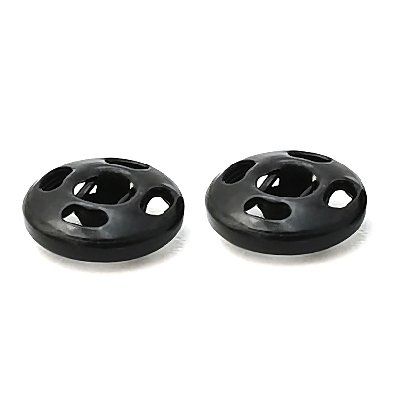 Prym 34G06SKB 6MM Sew-On Snap Fasteners Large Buttons Metal Press Studs Buttons for Sewing