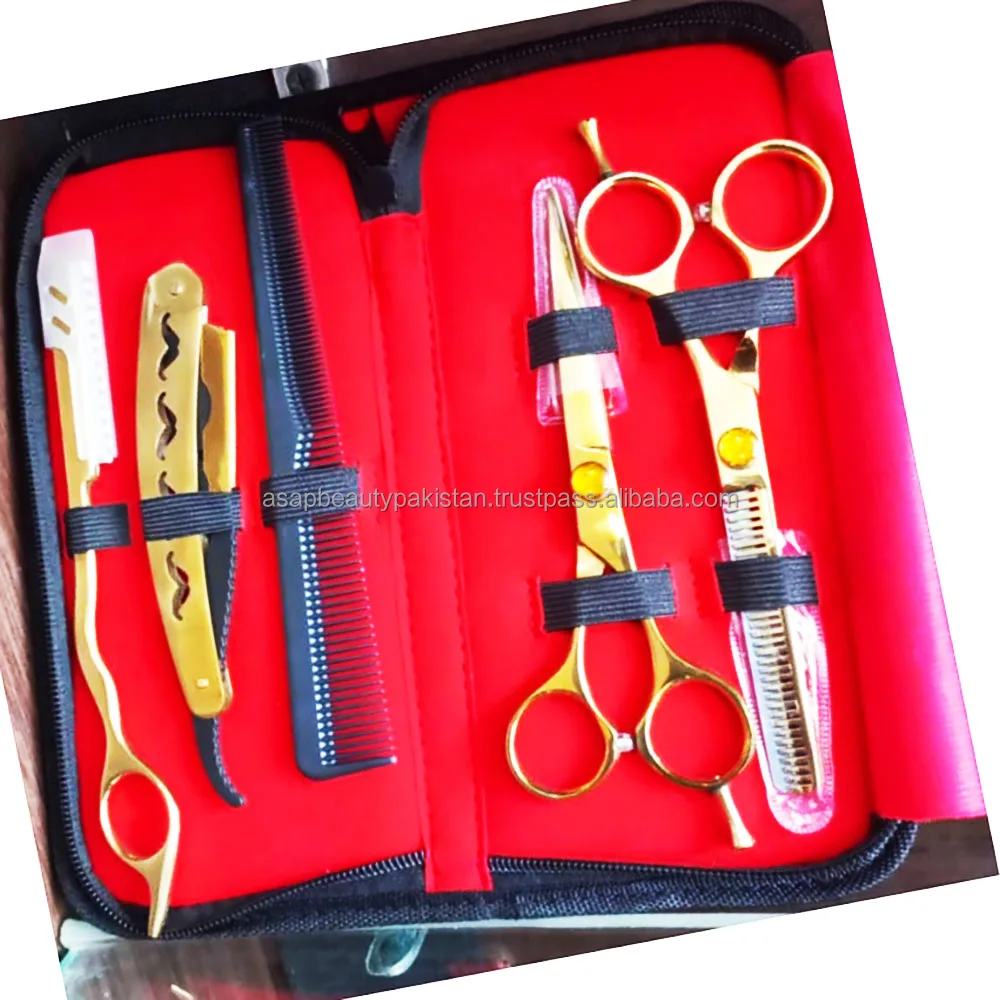 On Alibaba Amazon Curved Blades Long Blades Heavy Thick Blades Scissors SUS 440c Made in Pakistan Hair Stainless Steel Customer