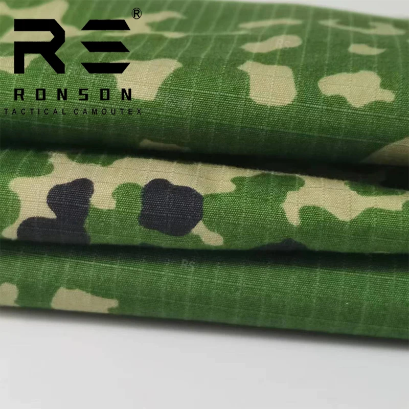 TC 6535 ripstop Denmark camouflage waterproof ripstop cotton fabric tactical 65%polyester 35%cotton fabric