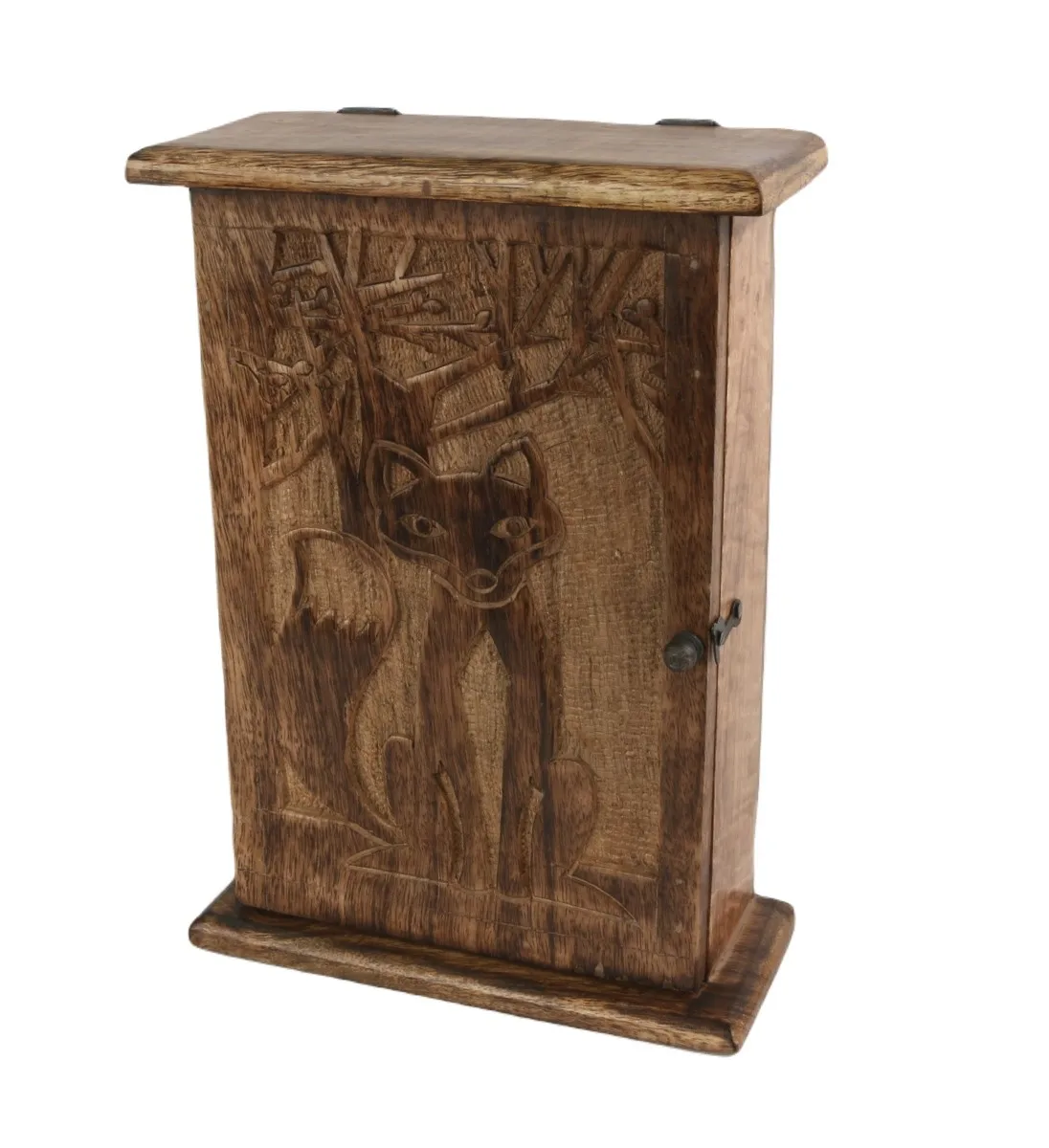 Wooden Key Holder Box Handcrafted and Unique A Perfect Blend of Functionality and Home Elegance