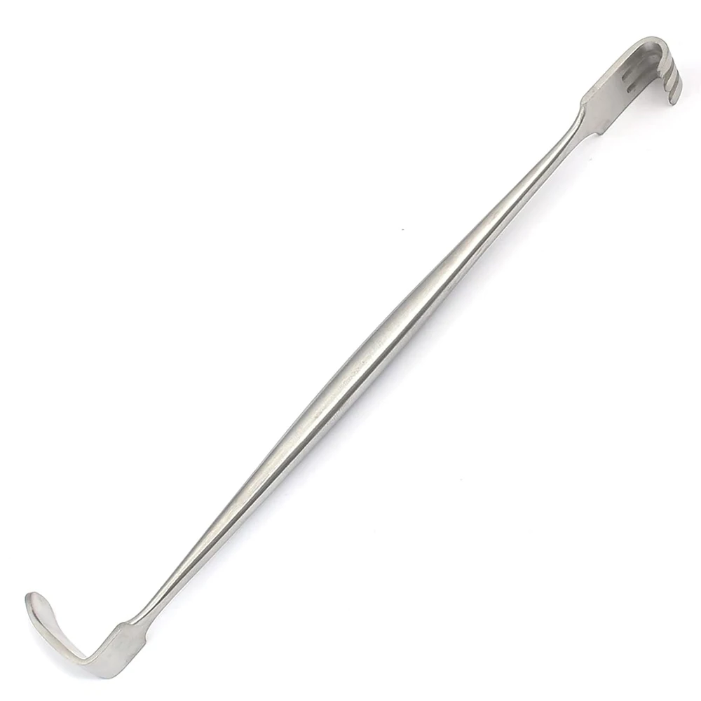 Medical surgical stainless steel BOB Senn Miller retractor BOB Senn Miller retractor double ended sharp 16cm