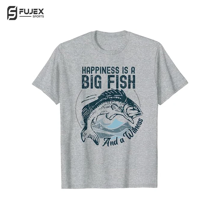 Create your idea  Design Popular your own style Best material affordable best price for Fishing T-Shirts