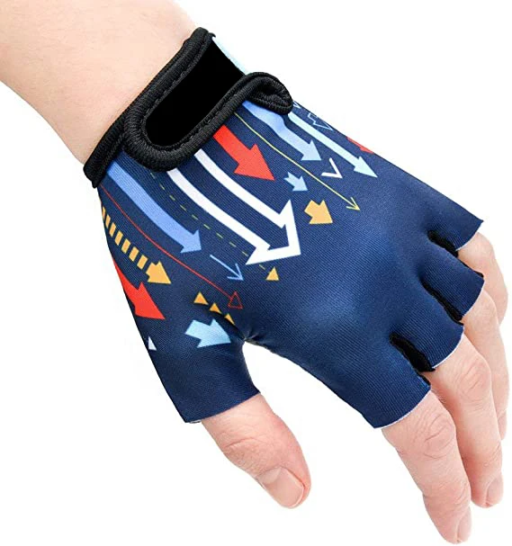 OEM Design Outdoor Sports Bicycle Glove For Racing Fingerless Gloves Winter Bikers Half Finger Cycling Gloves