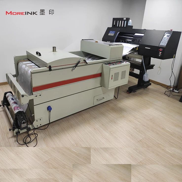 ENJET XLF 2 head 60cm  roll to roll i3200 4720  Digital T shirt jeans Printer pet film DTF printer