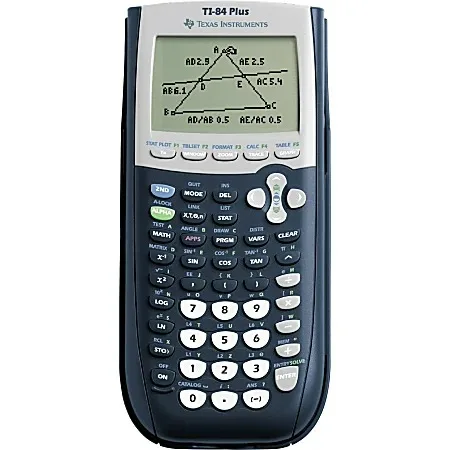 USA Supplier of Texas Instruments TI-84 Plus Graphings Calculator with complete accessories worldwide delivery