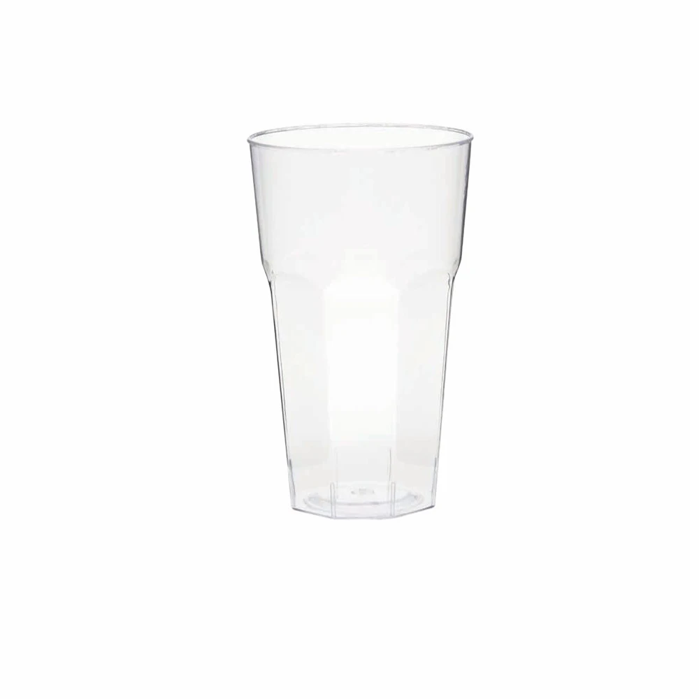 Plastic Cups PS Material 270 ml Transparent Customizable Best Quality and Price Made in Turkey