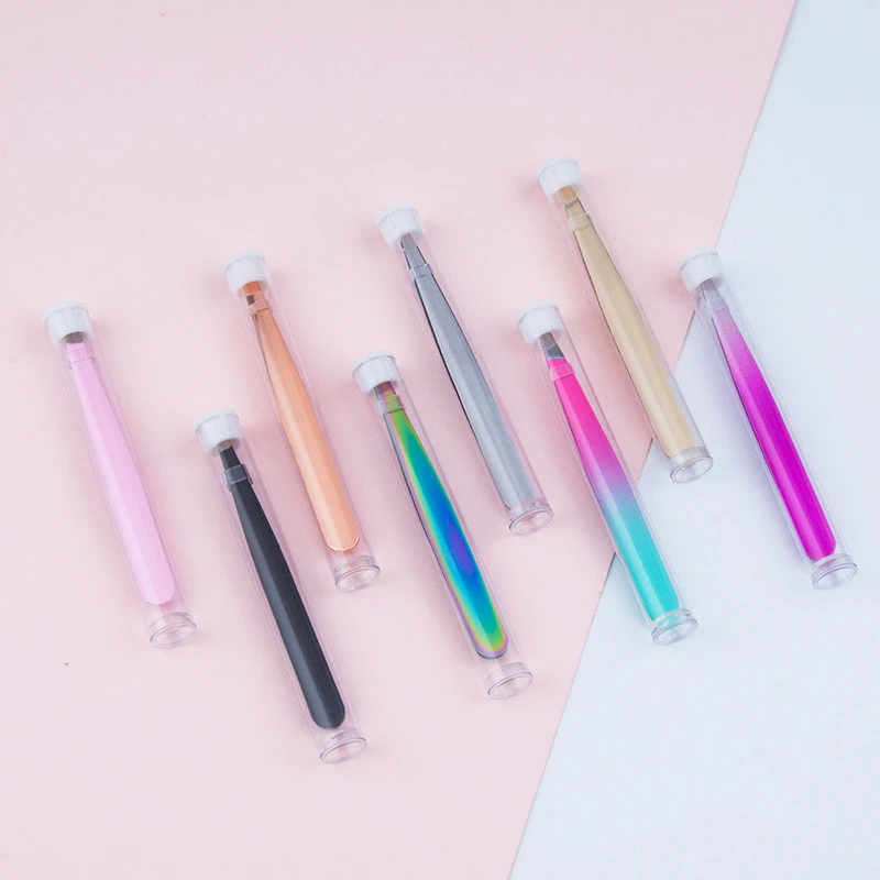 Высококачественные инструменты для макияжа пинцет бровей оптовая продажа на заказ из нержавеющей стали щипчики волос сделано в Пакистане