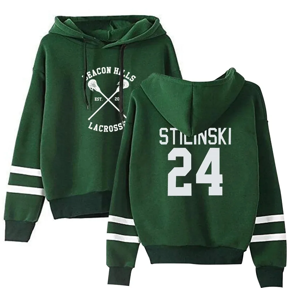 Teen Wolf Hoodie Men Lahey McCall Pullover Sweatshirt Teen Wolf Stilinski 24 Pullover Women/men