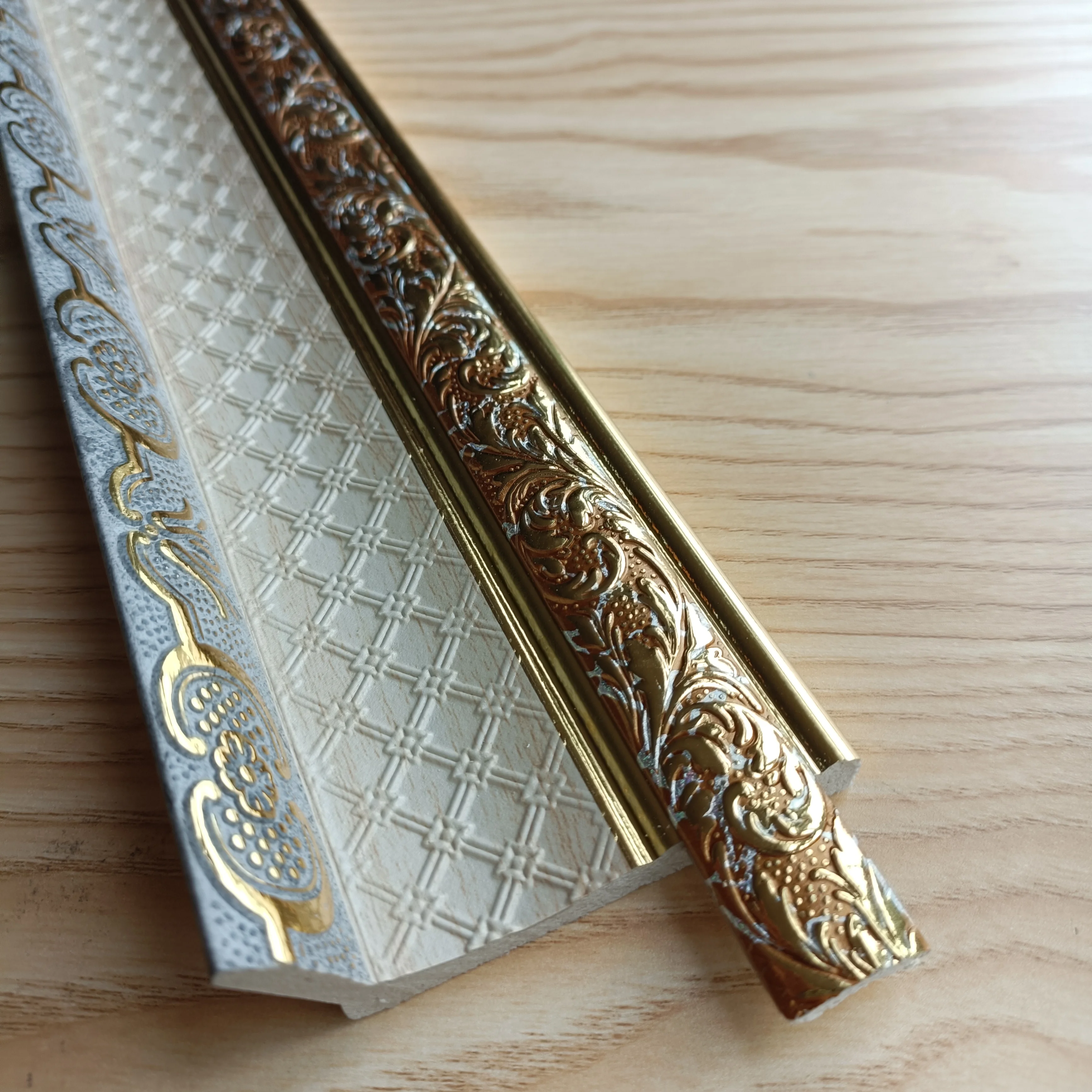 Dongyang High Quality PS Cornice Moulding Hotel home cornice modeling curtain line PS Cornice Line