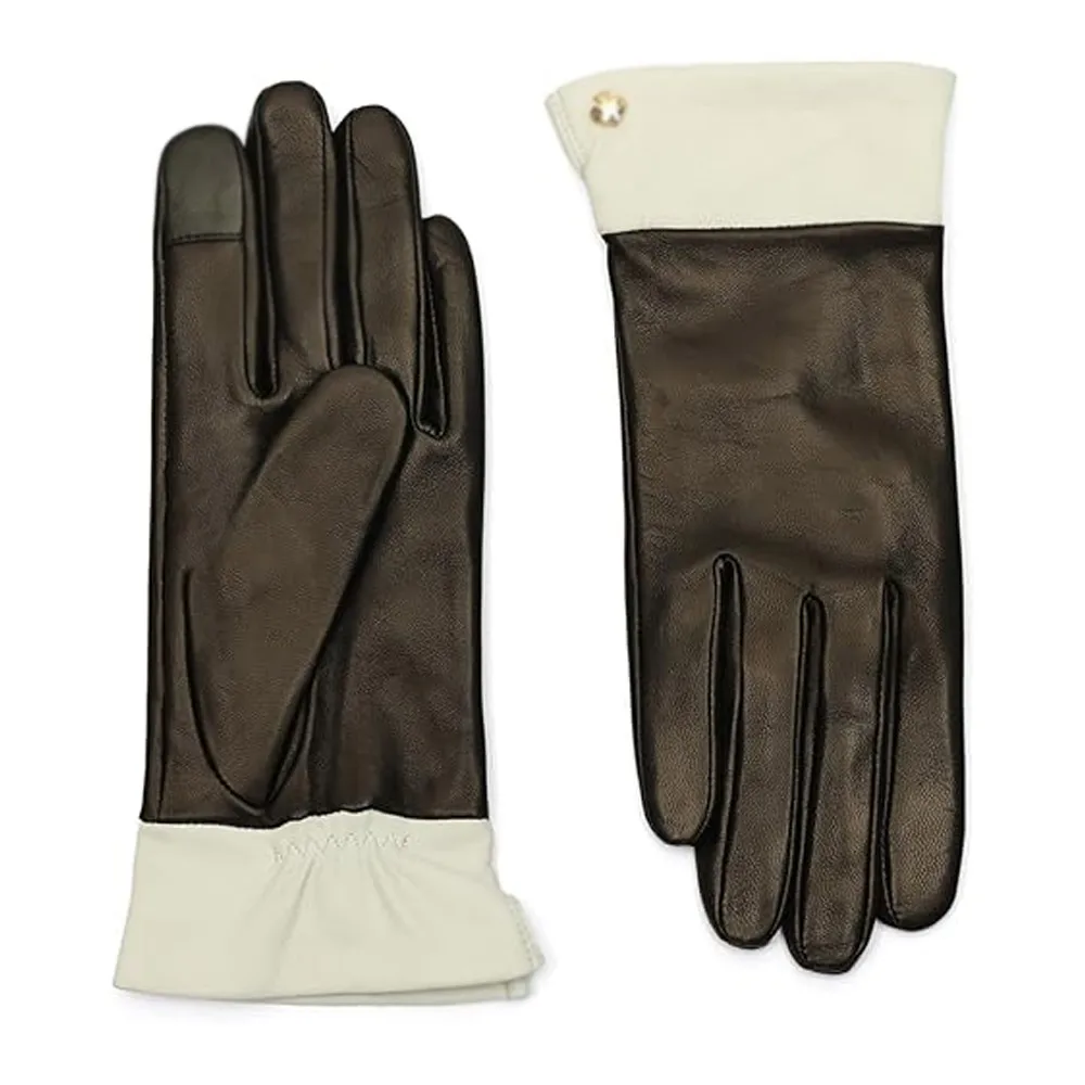 Best Material Comfortable Breathable Full Finger Leather Gloves From Pakistan Newest Design Fashion Leather Gloves For Women