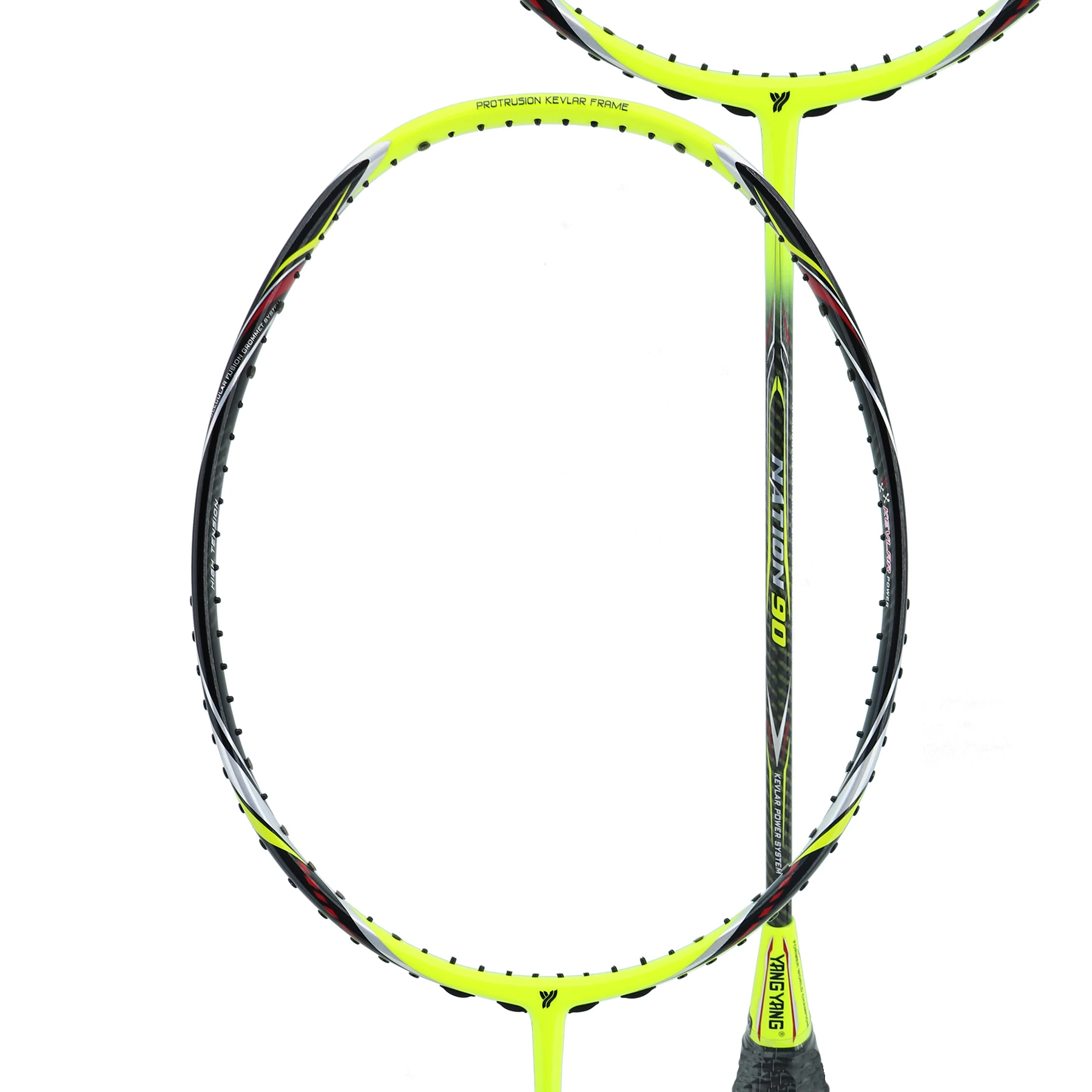 Famous Badminton Brand Yang Yang Advance Level Even Balance Racket Nation 90 For Professional Badminton Player