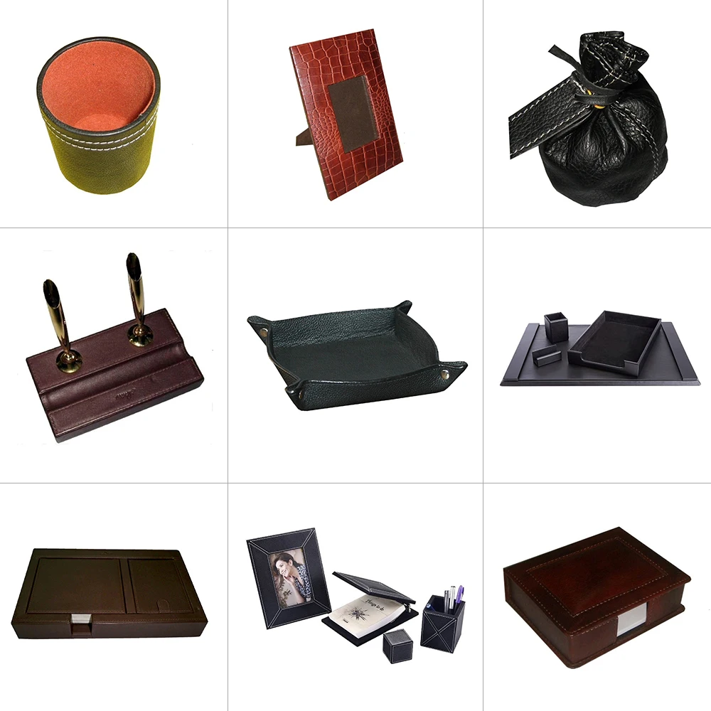 100% Best quality wood pen holder office and school stationary wooden pen holder stand with clock for deck accessories