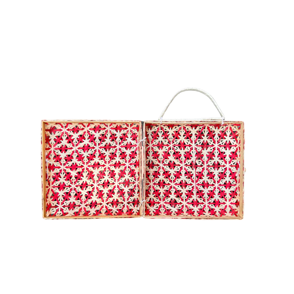 Rattan Box Gift Export Quality Package Cheap Wholesale Shape Woven Basket Standard Rattan Box 2 Made in Vietnam