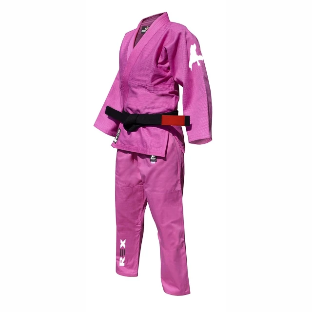 Pink BJJ Gi for Women Factory Direct Supplier Martial Arts Brazilian Jiu Jitsu Uniform Custom Embroidery Wholesale BJJ Kimono