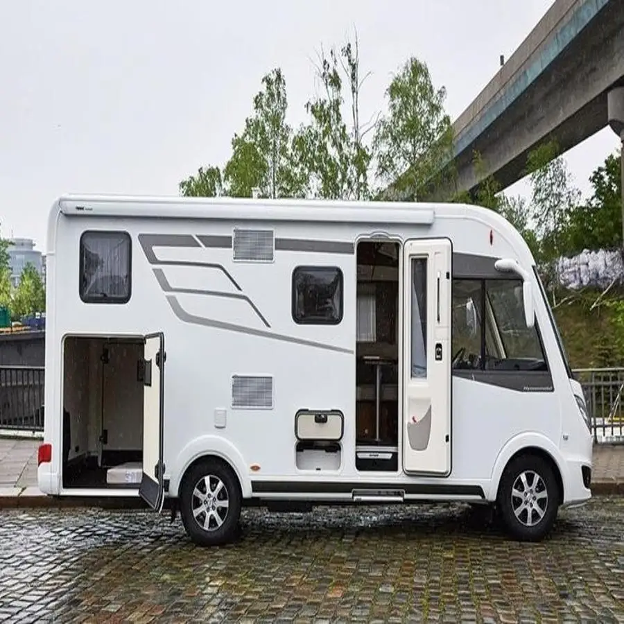 Low Price RV Motorhomes camper trailer off road travel trailer Caravan Mobile Home Motorhome Best Price In Stock