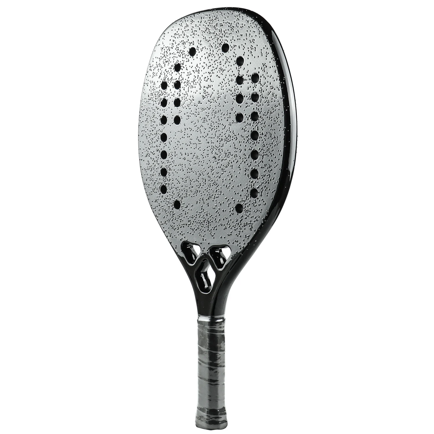 Customize Beach Tennis Racket, Padel Racket with Carbon Fiber Grit Face EVA Face Wholesale Tennis Paddle Racquet Racket