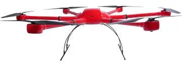 Hexacopter frame 1550mm carbo fiber drone airframe long range heavy lift TTSKD1550  for delivery mapping survey