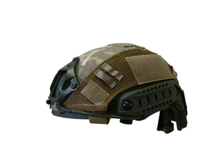 Коричневый чехол для шлема Multicam1000D тактическая нейлоновая ткань тактические камуфляжные аксессуары индивидуальный Тактический шлем Чехол