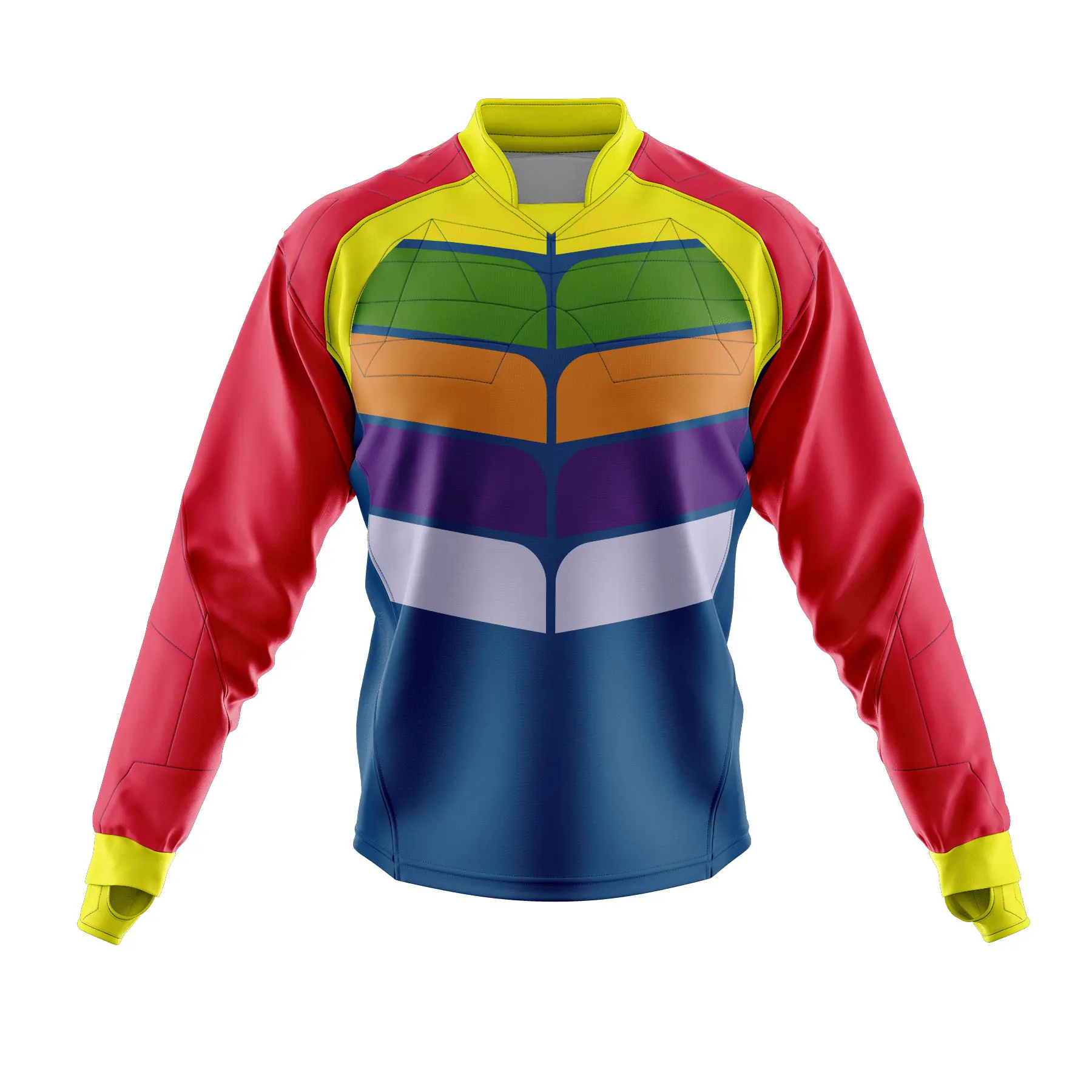 Top Quality Paintball Jerseys Custom Team Color Breathable Fabric and Reinforced Stitching for Competitive and Recreational Play