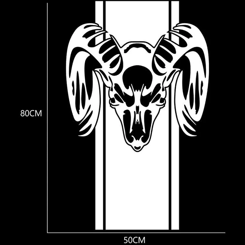 High quality Dodge Ram Volkswagen Pickup Ford trunk Vinyl car Decal sticker