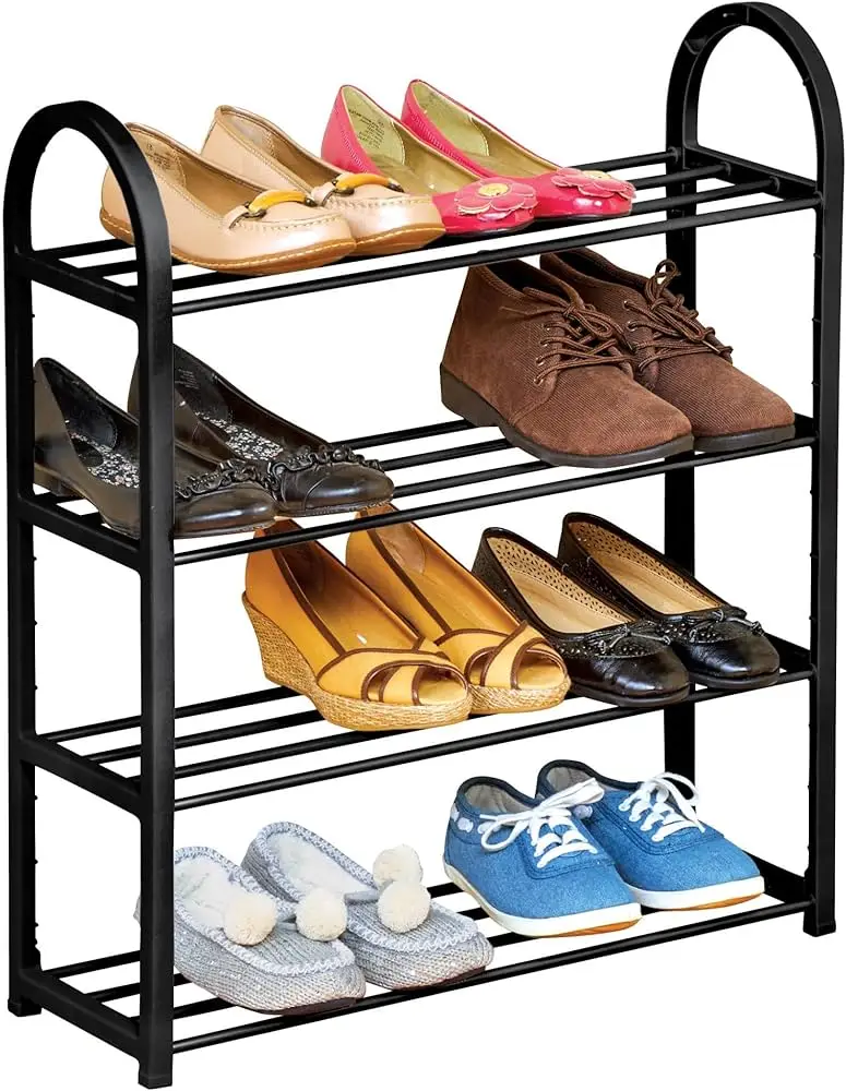 Good Quality Classy Look New Designer Shoe Rack Export Price Metal Shoe Rack Use For Bad Room Living Room Hotel.