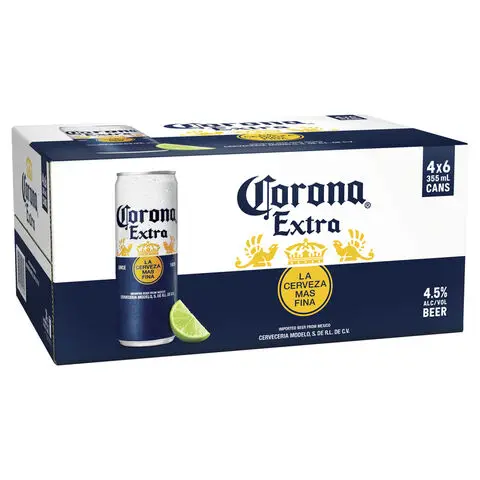 Corona Extra 24 Pack Cans Beer