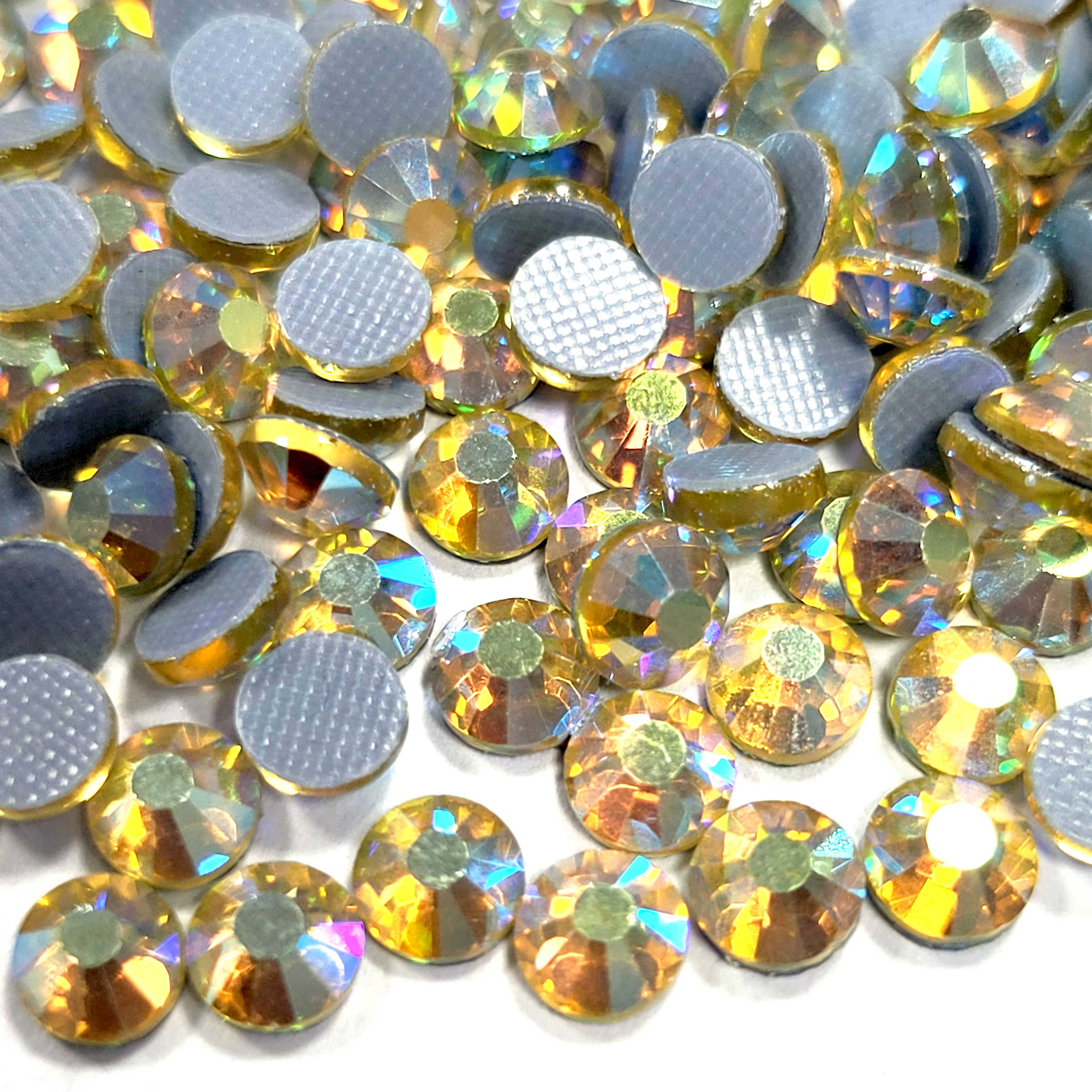 Wholesale Crystal ss3-ss50 AB Flatback Rhinestones Bulk Wholesale Glass Strass For Tumblers,Clothes,Dress,Nail Art