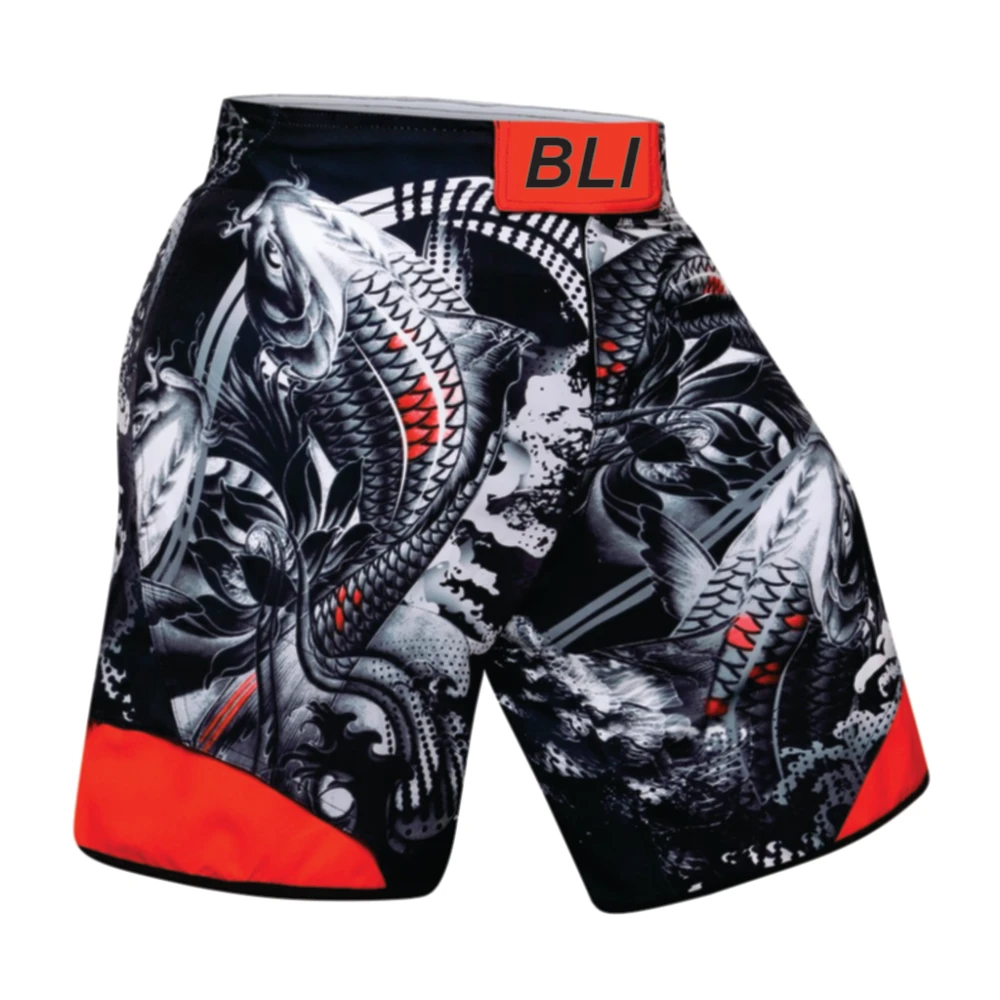 Customized MMA Shorts, Muay thai-Kickboxing-Boxing Fight Shorts Grappling MMA Shorts