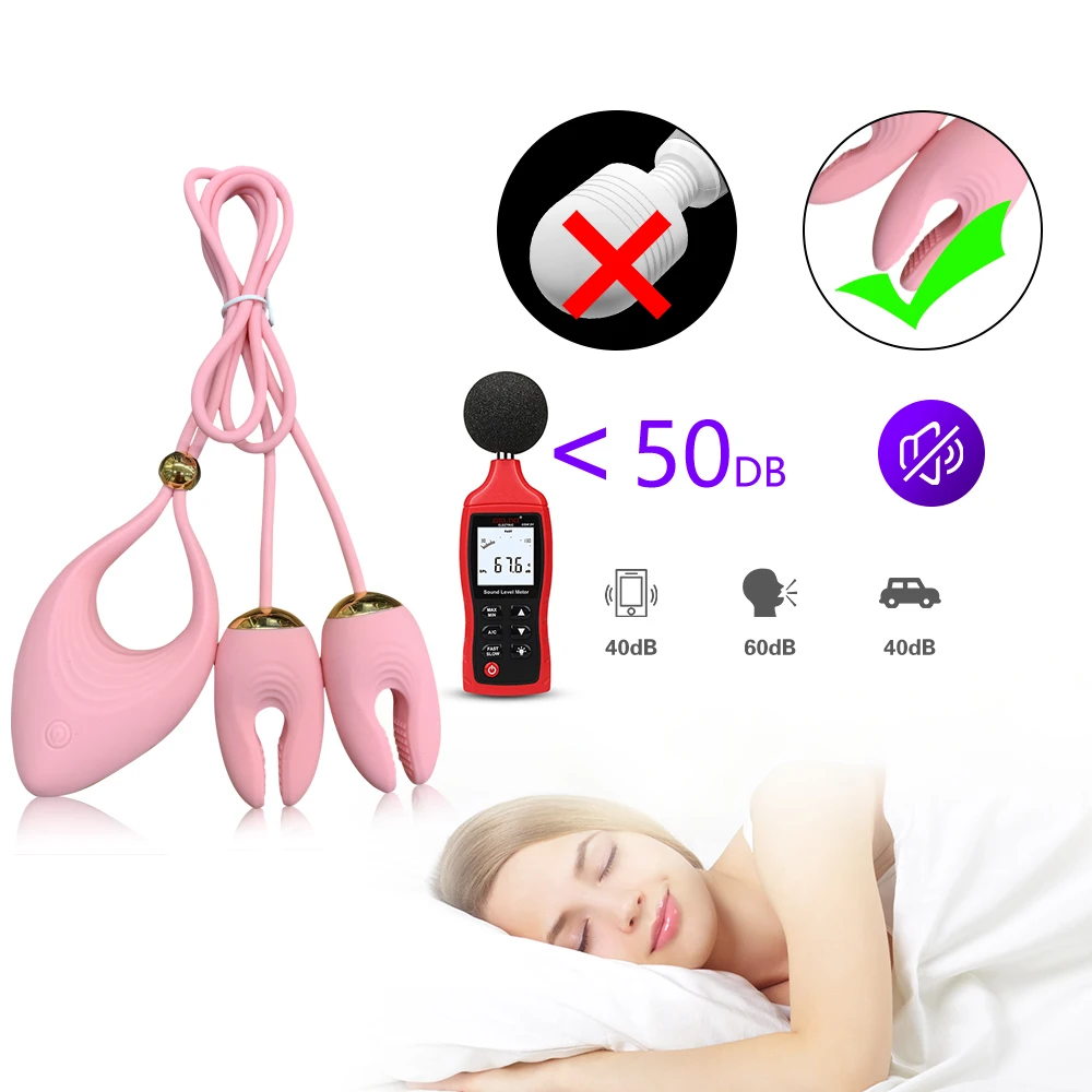 Female Sex Toys Couples Vibrators-Breast Clip Clitoral G-spot Vibrator,Vibrating Balls for G-spot Anal Couples Sex Toys supplier