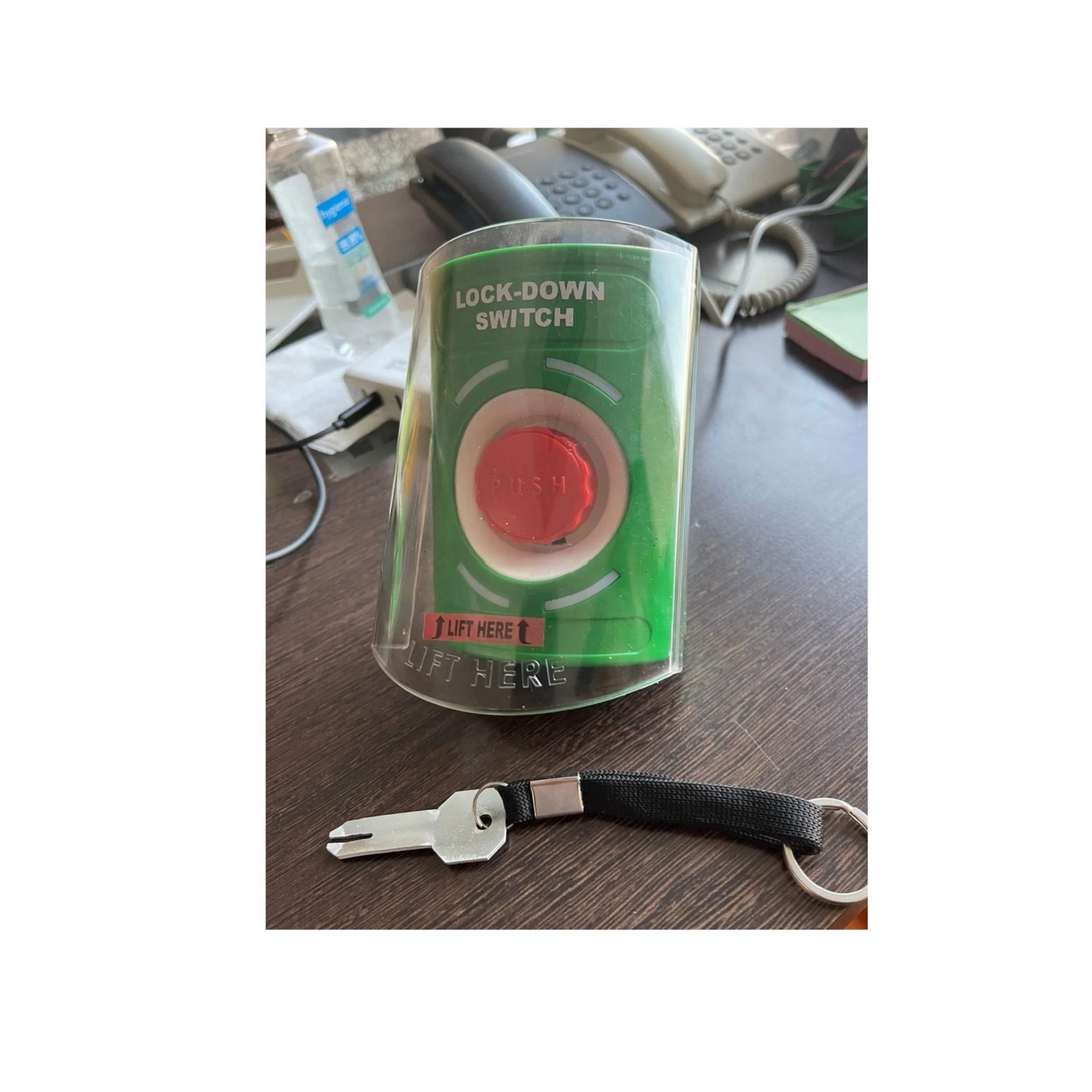 Top Quality Emergency Duress Button Alarm System For Safe Wireless Green Emergency Button Available at Wholesale Price